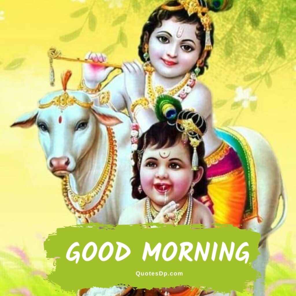 krishna good morning images