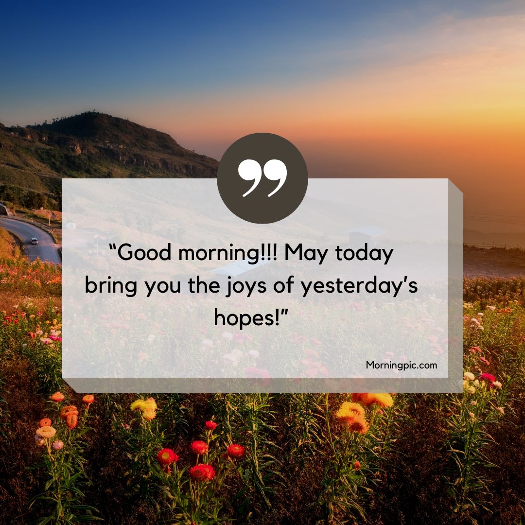 Famous Good Morning Images with Positive Words