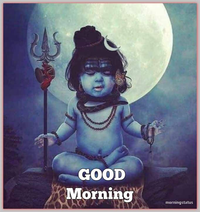 good morning images of god shiva hd