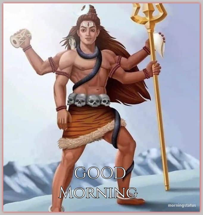 good morning images of god shiva hd