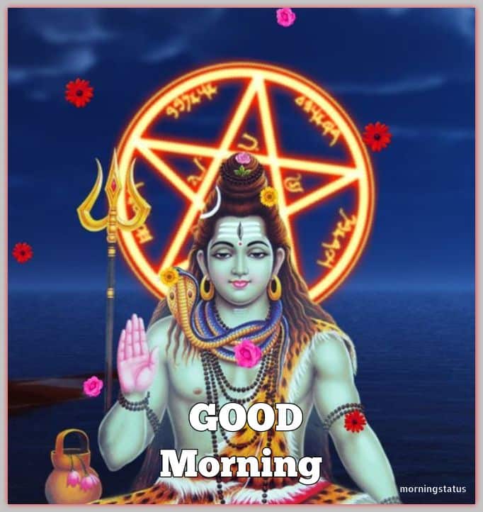 good morning images of god shiva hd