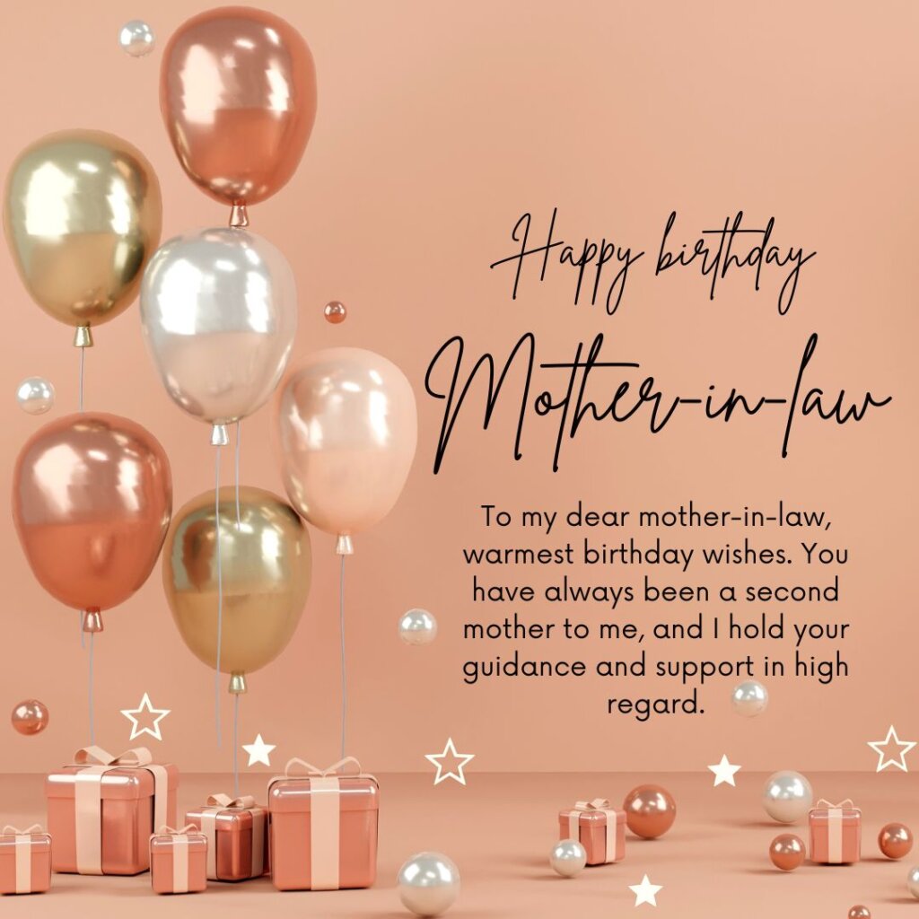 Birthday wishes for mother in law