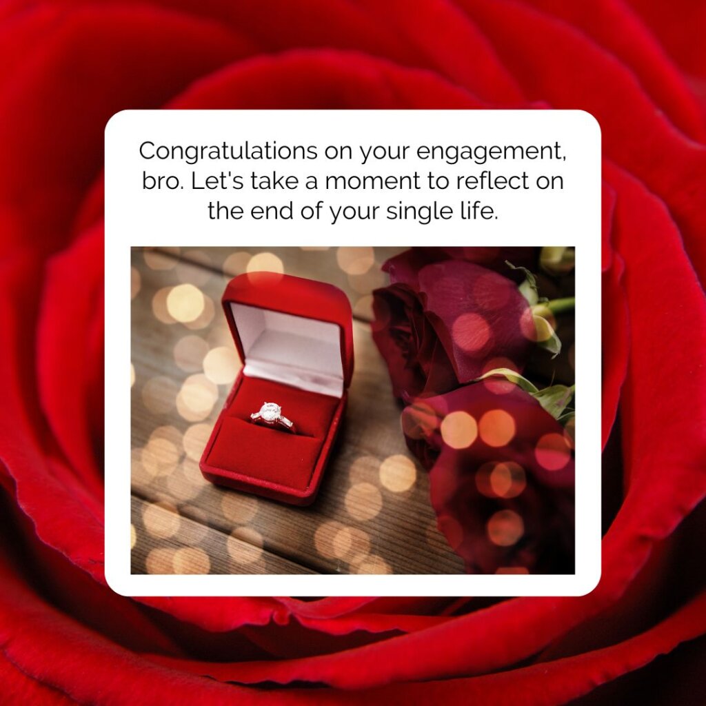 Engagement Wishes for Brother