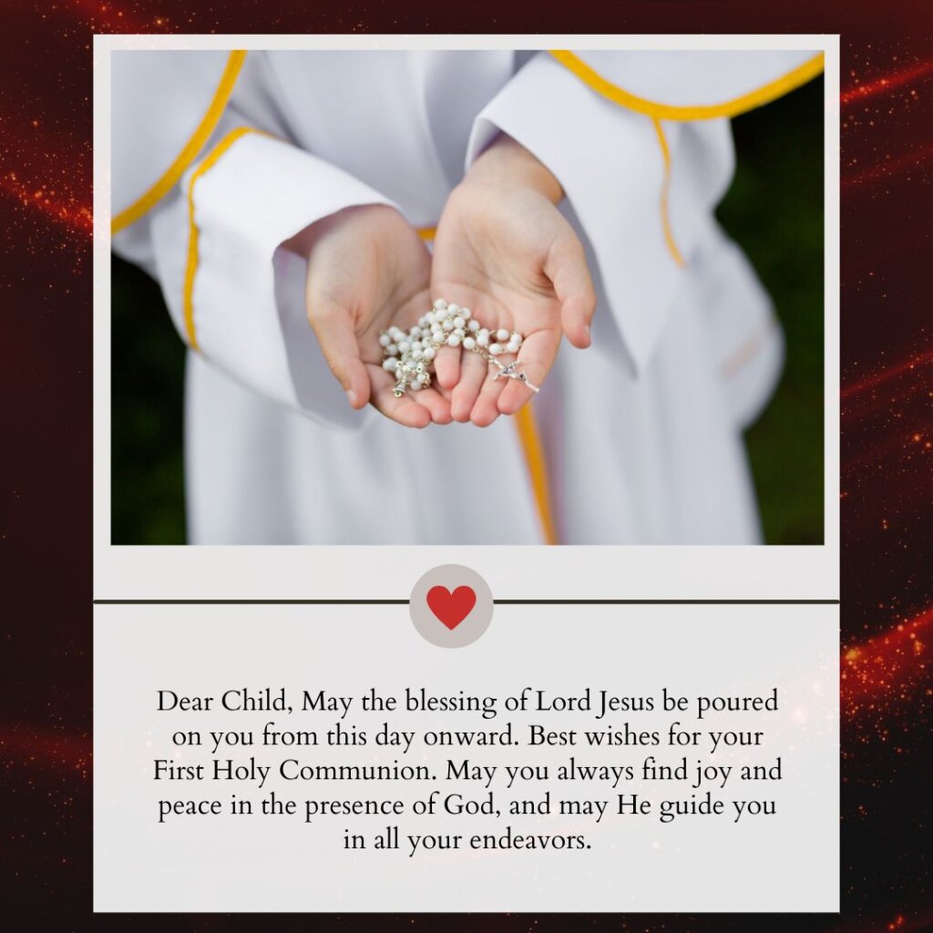 First Holy Communion Wishes