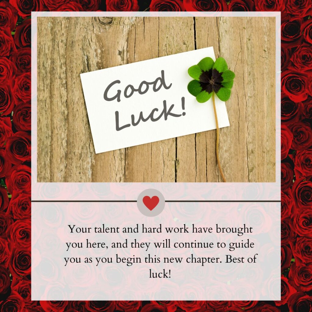 Good Luck Wishes