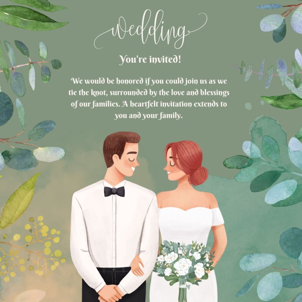 wedding invitation messages