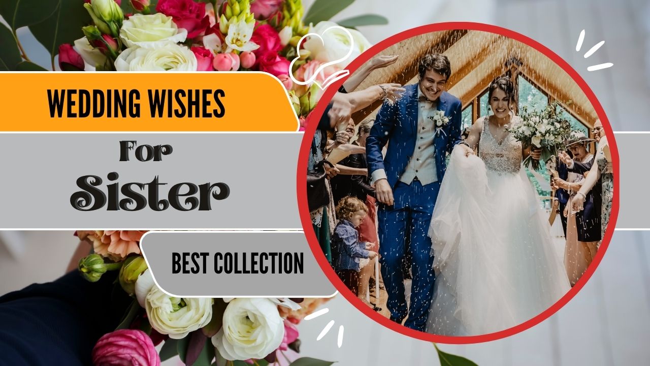 wedding wishes for sister