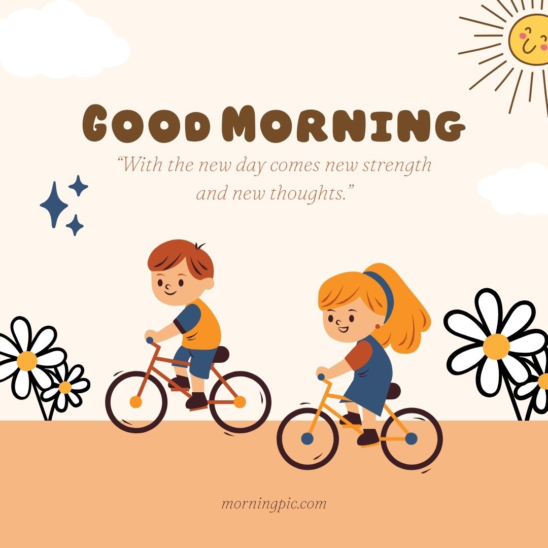 good morning images for kids